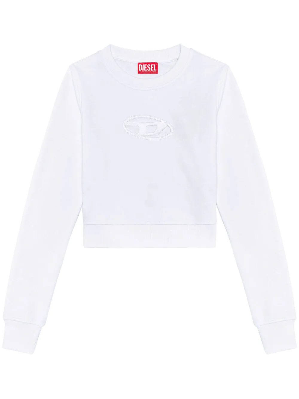 Укороченная толстовка F-Slimmy-Od DIESEL, белый
Укороченная толстовка F-Slimmy-Od DIESEL, белый