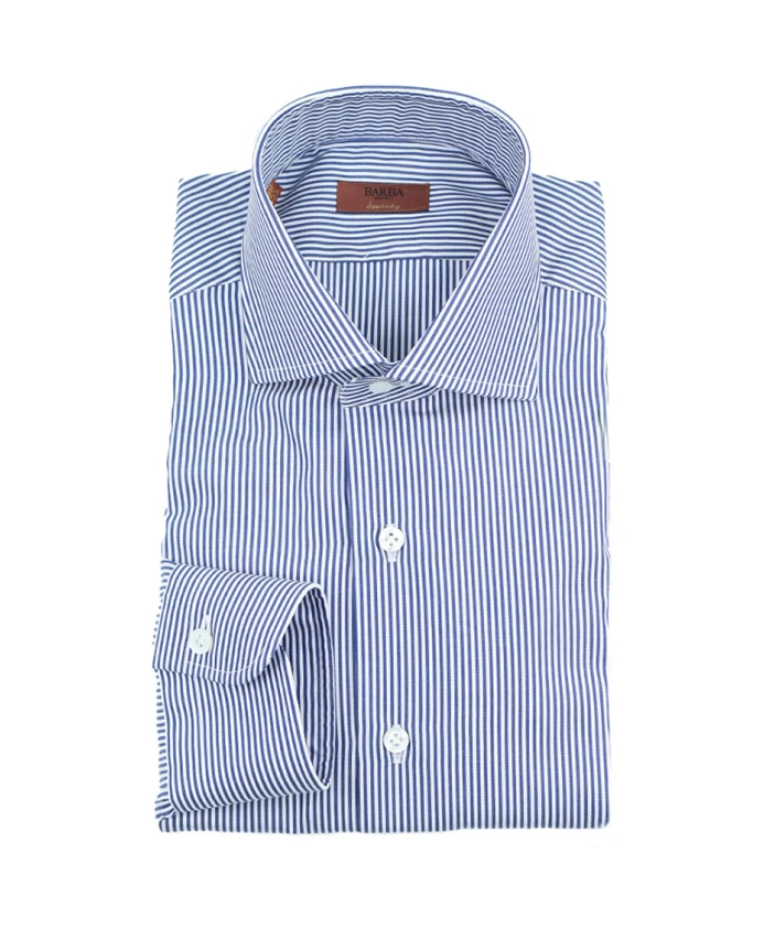 Классическая хлопковая рубашка Barba, синий
Классическая хлопковая рубашка Barba, синий