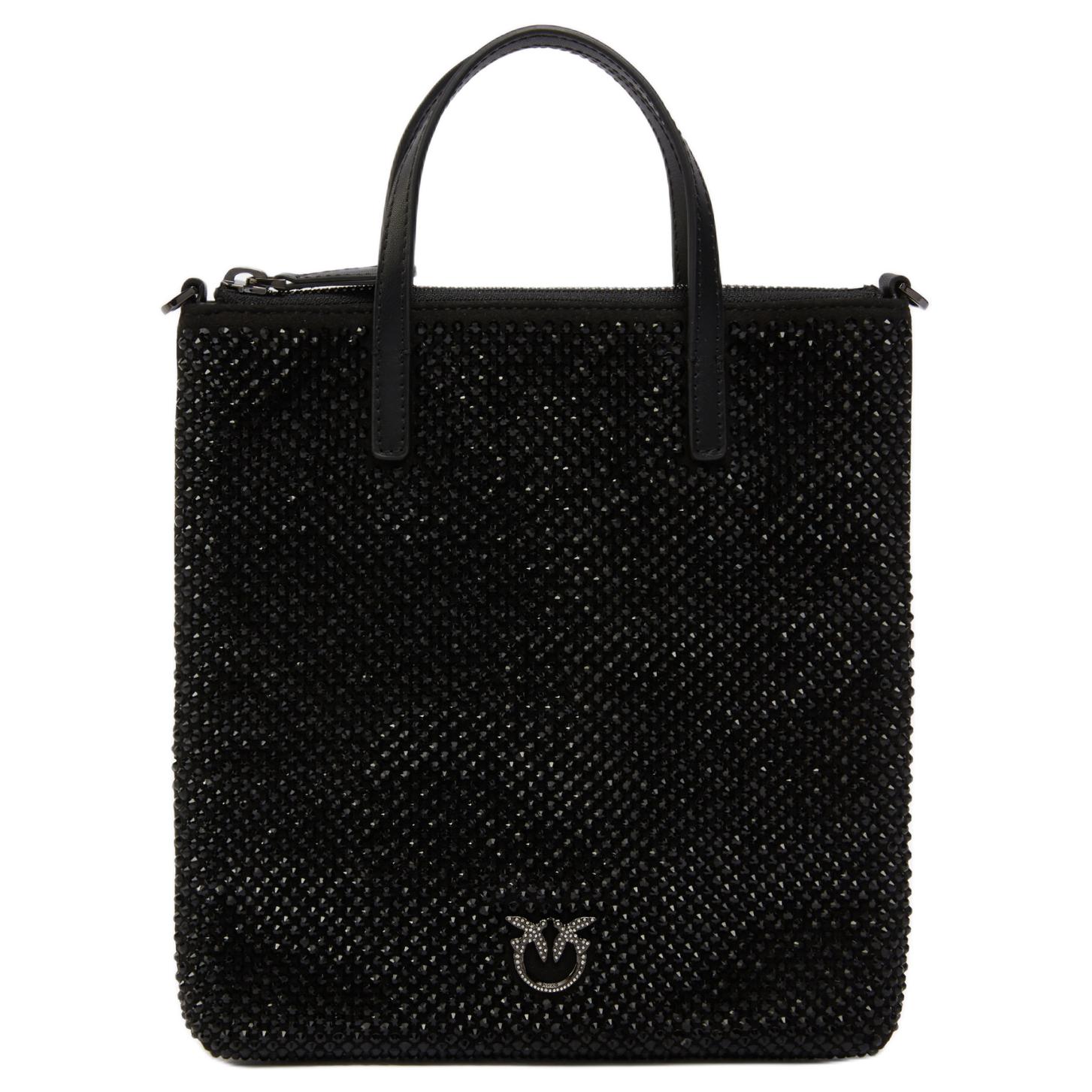 Нейлоновая сумка-шоппер, шоппер, сумка через плечо, кроссбоди, женская сумка-труба PINKO черная
Нейлоновая сумка-шоппер, шоппер, сумка через плечо, кроссбоди, женская сумка-труба PINKO черная