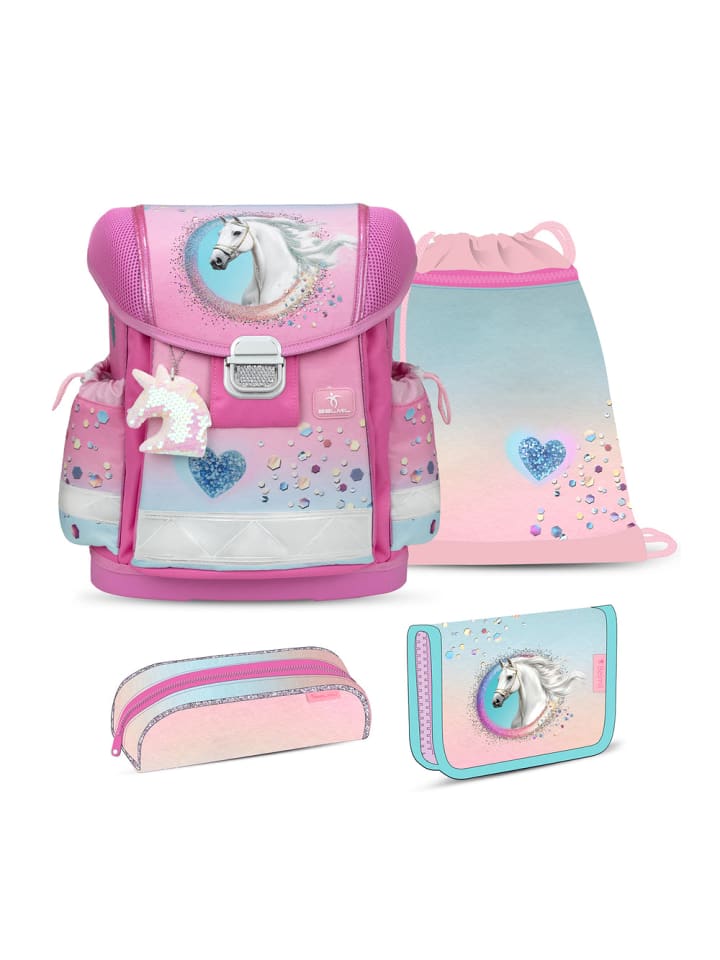 Belmil Набор школьных сумок Classy Dreams Hooves - Pinky, 4 предмета
Belmil Набор школьных сумок Classy Dreams Hooves - Pinky, 4 предмета