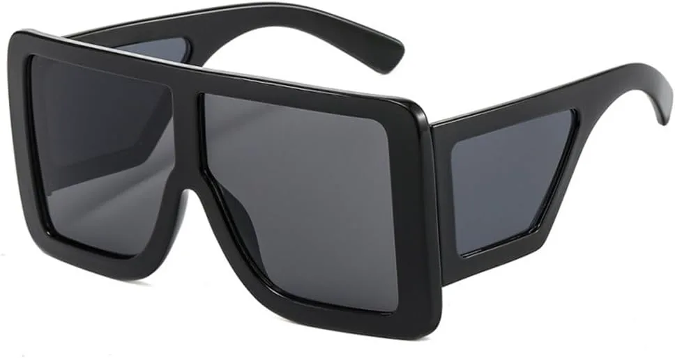 Солнцезащитные очки LVTFCO для женщин, большие очки, модные серые солнцезащитные очки для мужчин, ретро-очки, защита от ультрафиолета UV400, C3black-black
Солнцезащитные очки LVTFCO для женщин, большие очки, модные серые солнцезащитные очки для мужчин, ретро-очки, защита от ультрафиолета UV400, C3black-black