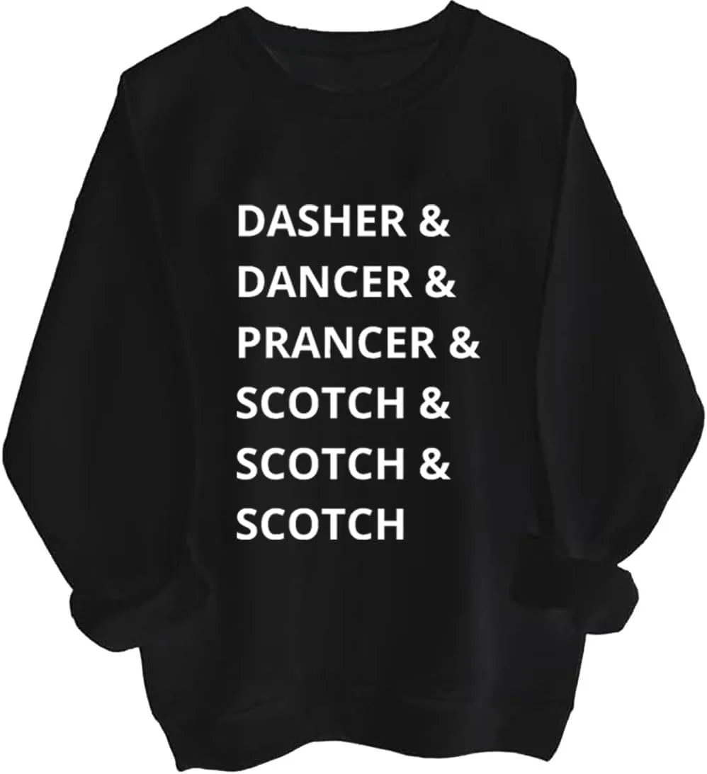 Толстовка с принтом Dasher Dancer Prancer and Bourbon для мужчин и женщин Czbic
Толстовка с принтом Dasher Dancer Prancer and Bourbon для мужчин и женщин Czbic
