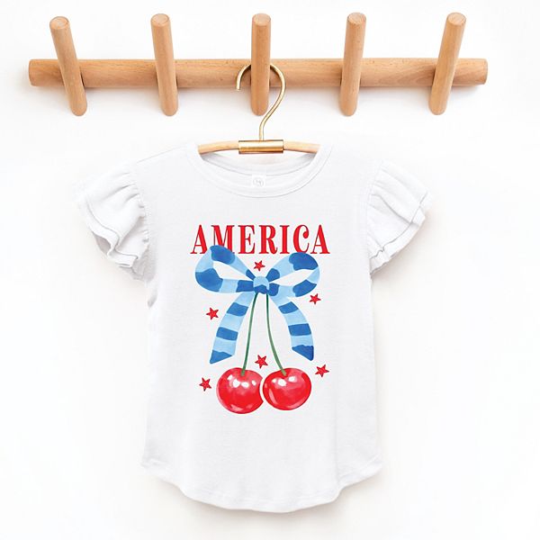 Футболка с рукавами-фонариками Coquette America Cherries The Juniper Shop, White
Футболка с рукавами-фонариками Coquette America Cherries The Juniper Shop, White