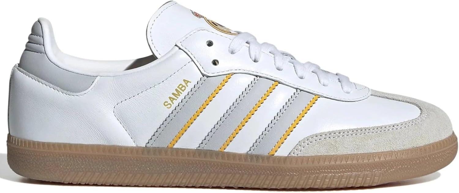 Мужские футбольные кроссовки adidas Samba для игры в зале, Real Madrid
Мужские футбольные кроссовки adidas Samba для игры в зале, Real Madrid
