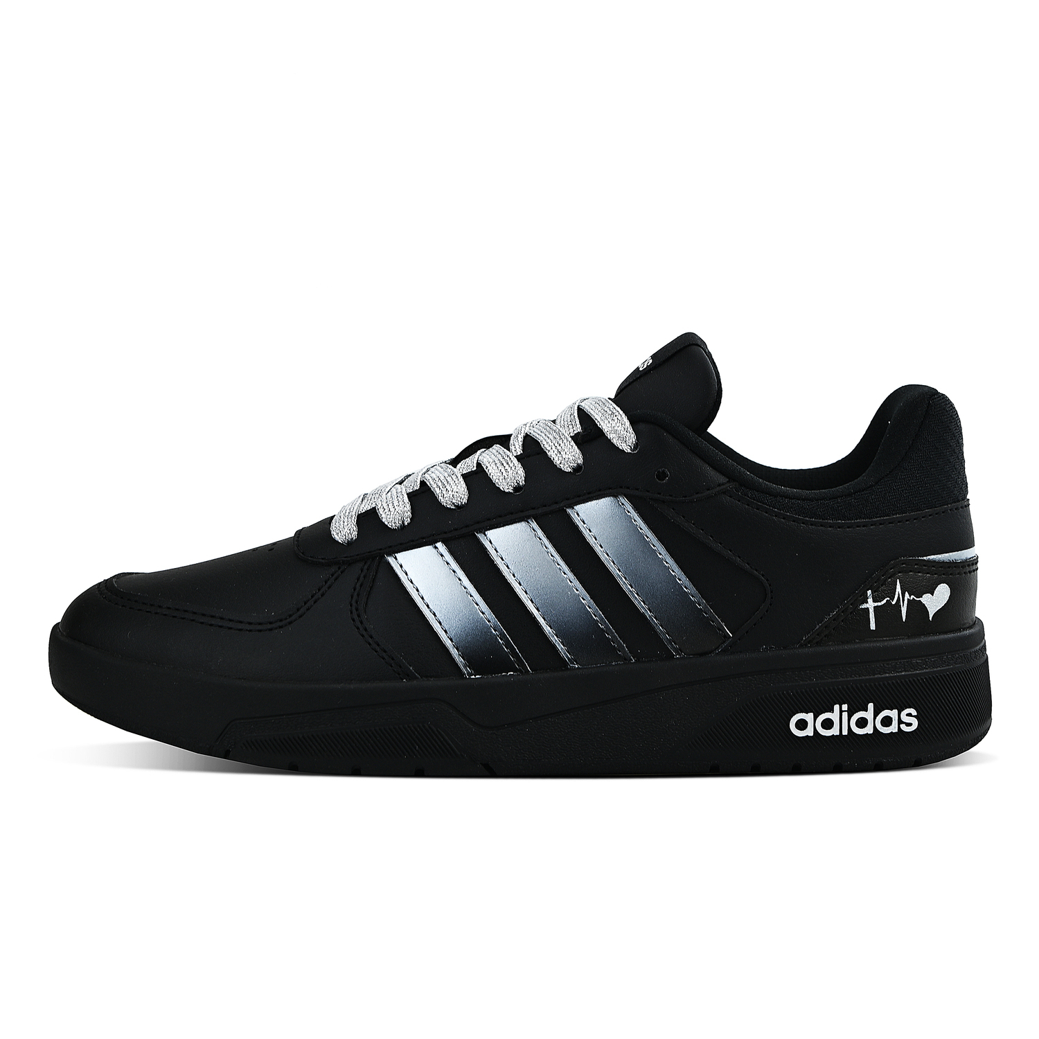 Adidas Neo Кроссовки Courtbeat Black Lovers устойчивые к истиранию низкие скейтерские унисекс черные, цвет Black
Adidas Neo Кроссовки Courtbeat Black Lovers устойчивые к истиранию низкие скейтерские унисекс черные, цвет Black
