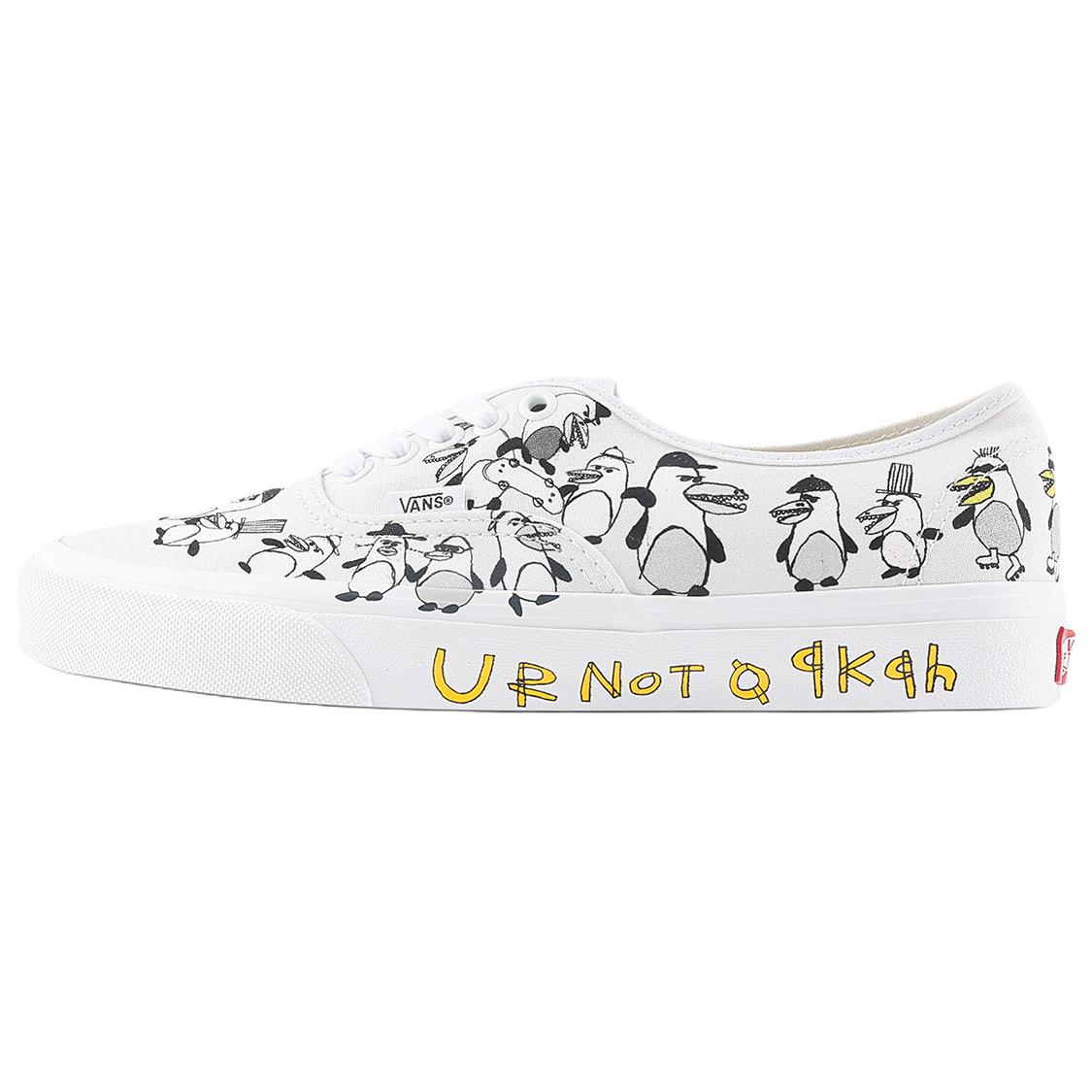 RIROO x Authentic Low top Canvas Shoes Unisex Vans, белый
RIROO x Authentic Low top Canvas Shoes Unisex Vans, белый