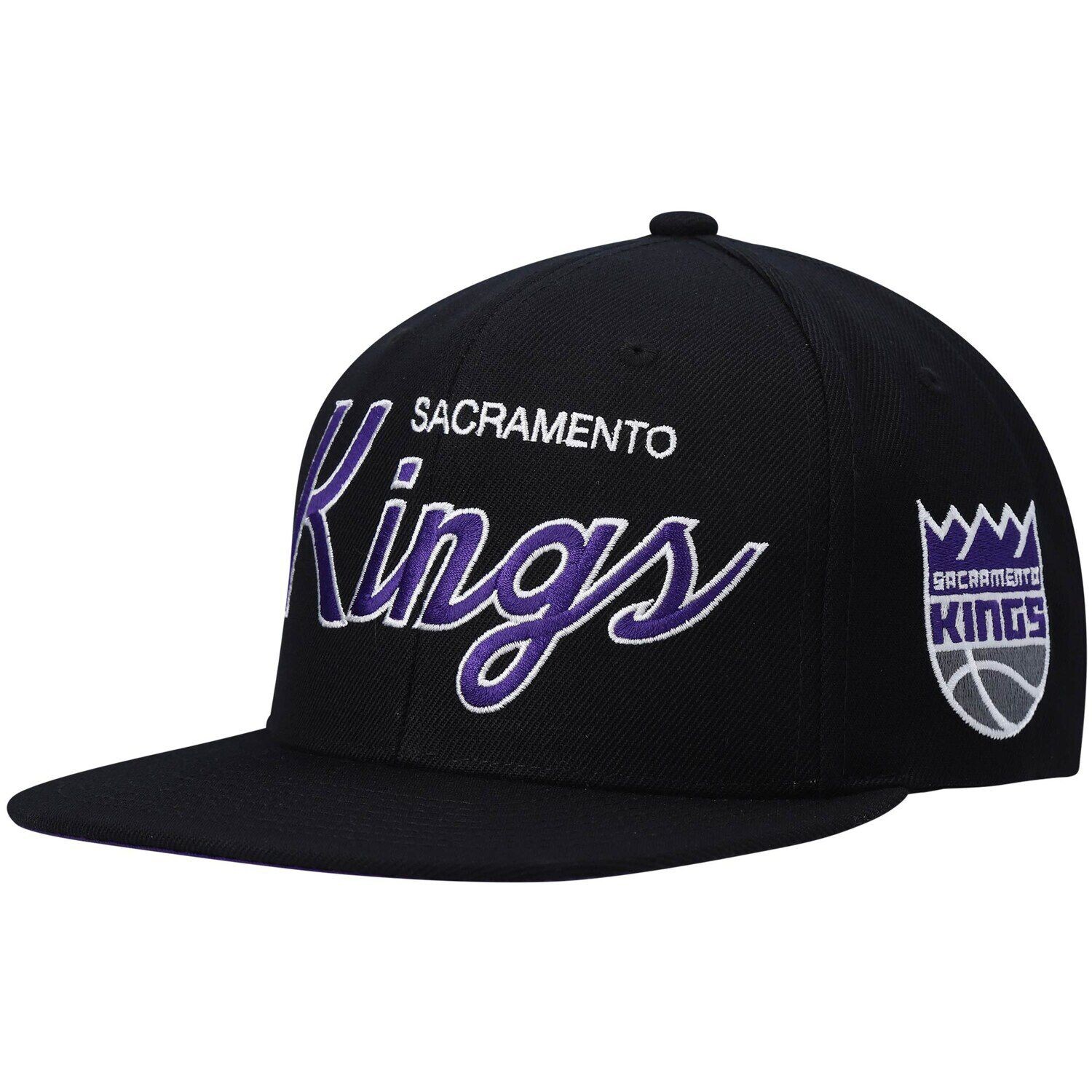 Мужская кепка Mitchell & Ness Black Sacramento Kings Hardwood Classics Script 2.0 Snapback
Мужская кепка Mitchell & Ness Black Sacramento Kings Hardwood Classics Script 2.0 Snapback