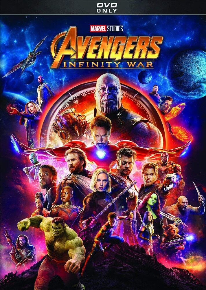 Диск DVD Avengers: Infinity War 
Диск DVD Avengers: Infinity War