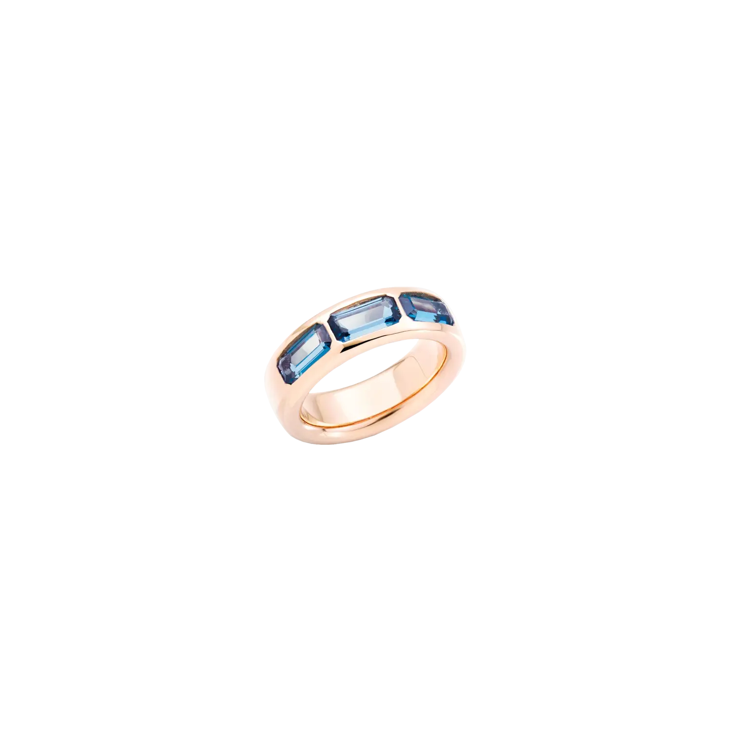Кольцо Pomellato Iconica из розового золота с голубым топазом
Кольцо Pomellato Iconica из розового золота с голубым топазом