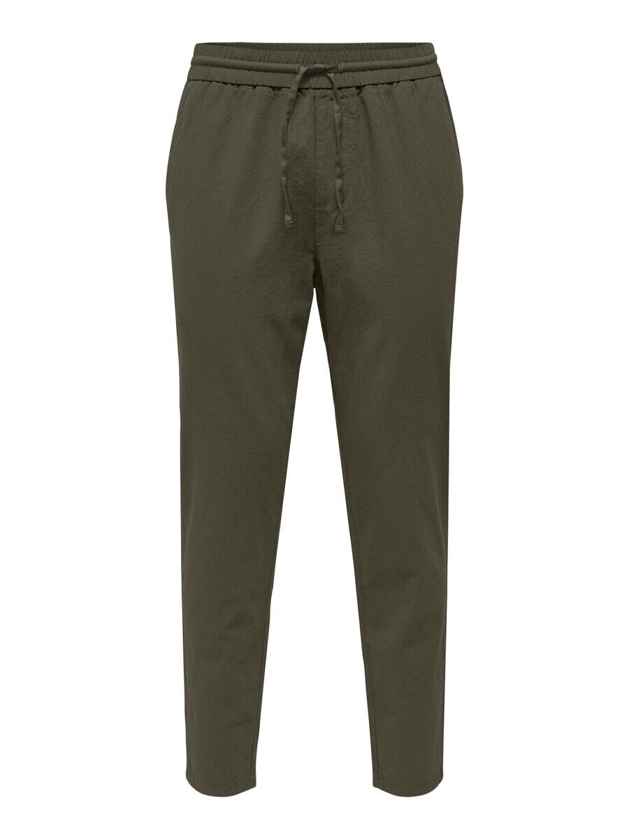 Повседневные брюки Only & Sons ONSLINUS, оливковый 
Повседневные брюки Only & Sons ONSLINUS, оливковый