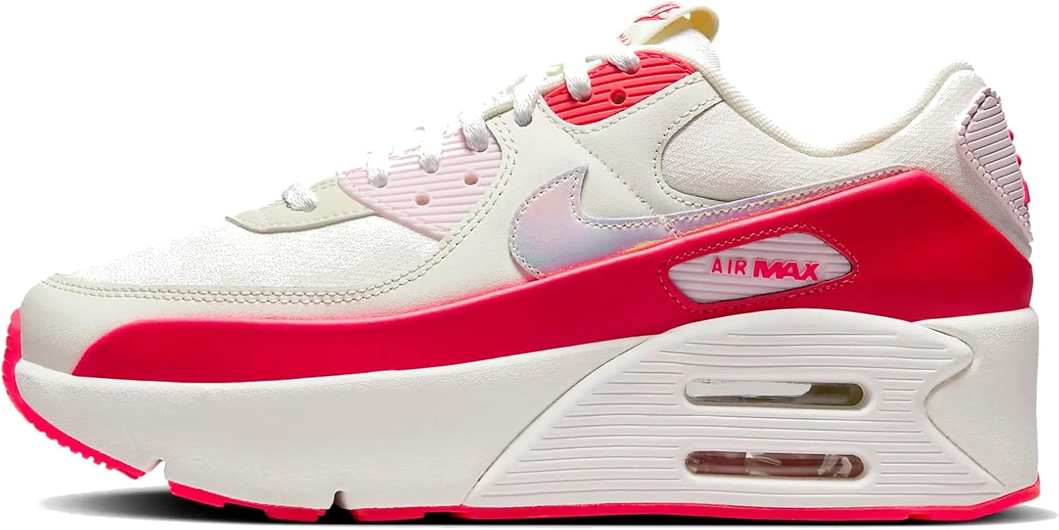 Женские кроссовки Nike Air Max 90 LV8, Sail/Siren Red/Pearl Pink/Multi
Женские кроссовки Nike Air Max 90 LV8, Sail/Siren Red/Pearl Pink/Multi