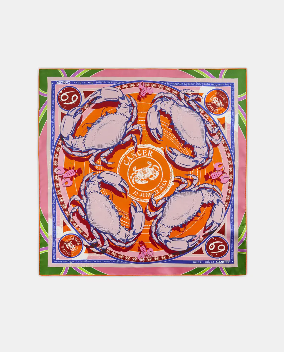 Эксклюзивный шарф со знаками зодиака из чистого шелка Codello, оранжевый
Эксклюзивный шарф со знаками зодиака из чистого шелка Codello, оранжевый