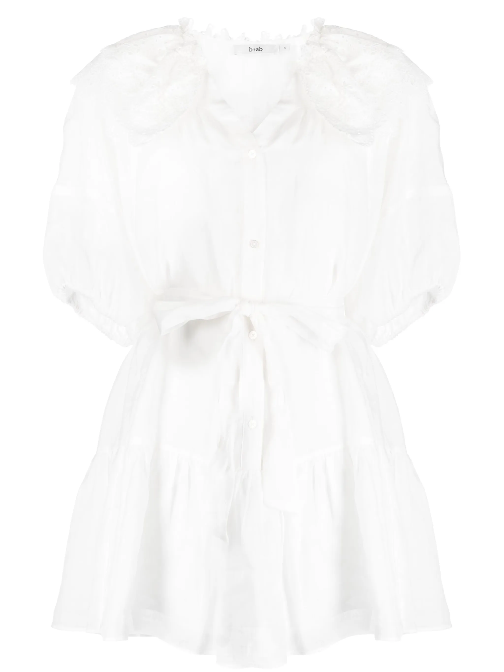 Платье с кружевом B+Ab, белый
Платье с кружевом B+Ab, белый