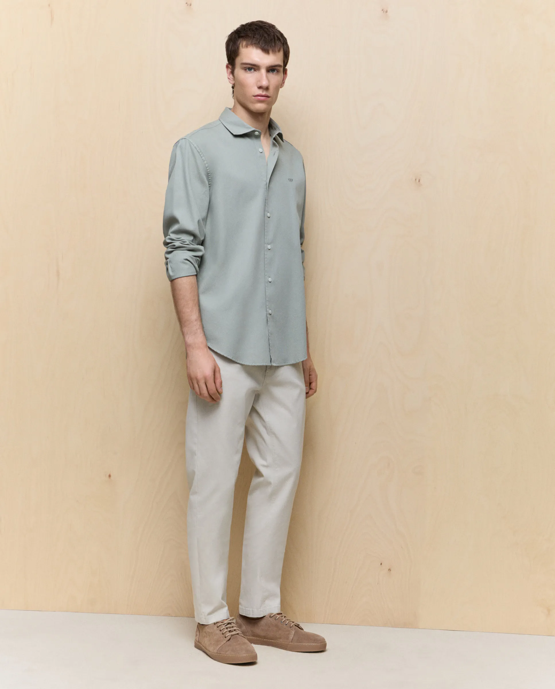 Мужские брюки пять карманов slim bi-stretch Easy Wear, цвет Hielo
Мужские брюки пять карманов slim bi-stretch Easy Wear, цвет Hielo