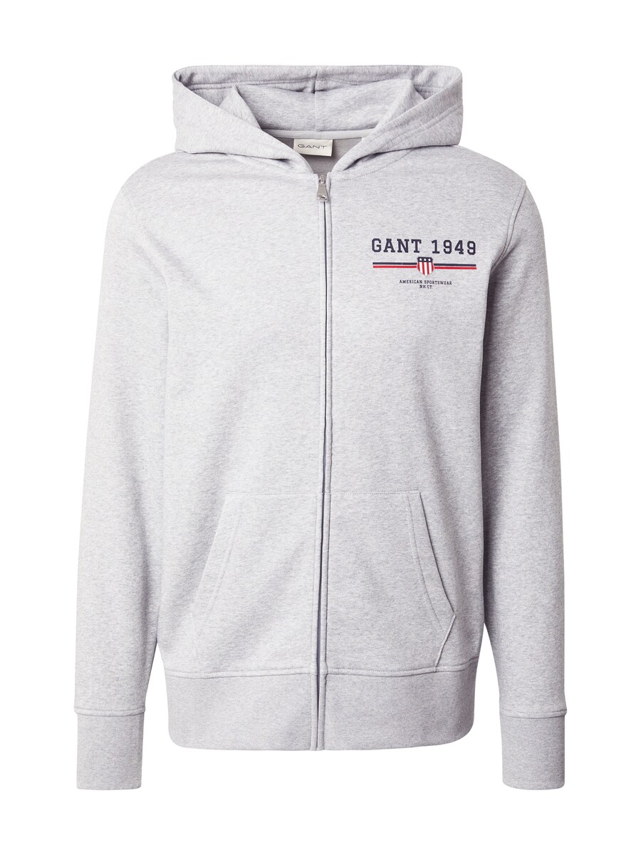 Толстовка с капюшоном на молнии GANT, светло-серый
Толстовка с капюшоном на молнии GANT, светло-серый
