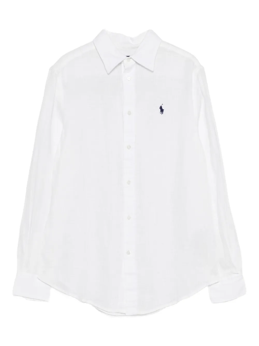 Рубашка с вышитым логотипом Polo Ralph Lauren, белый
Рубашка с вышитым логотипом Polo Ralph Lauren, белый