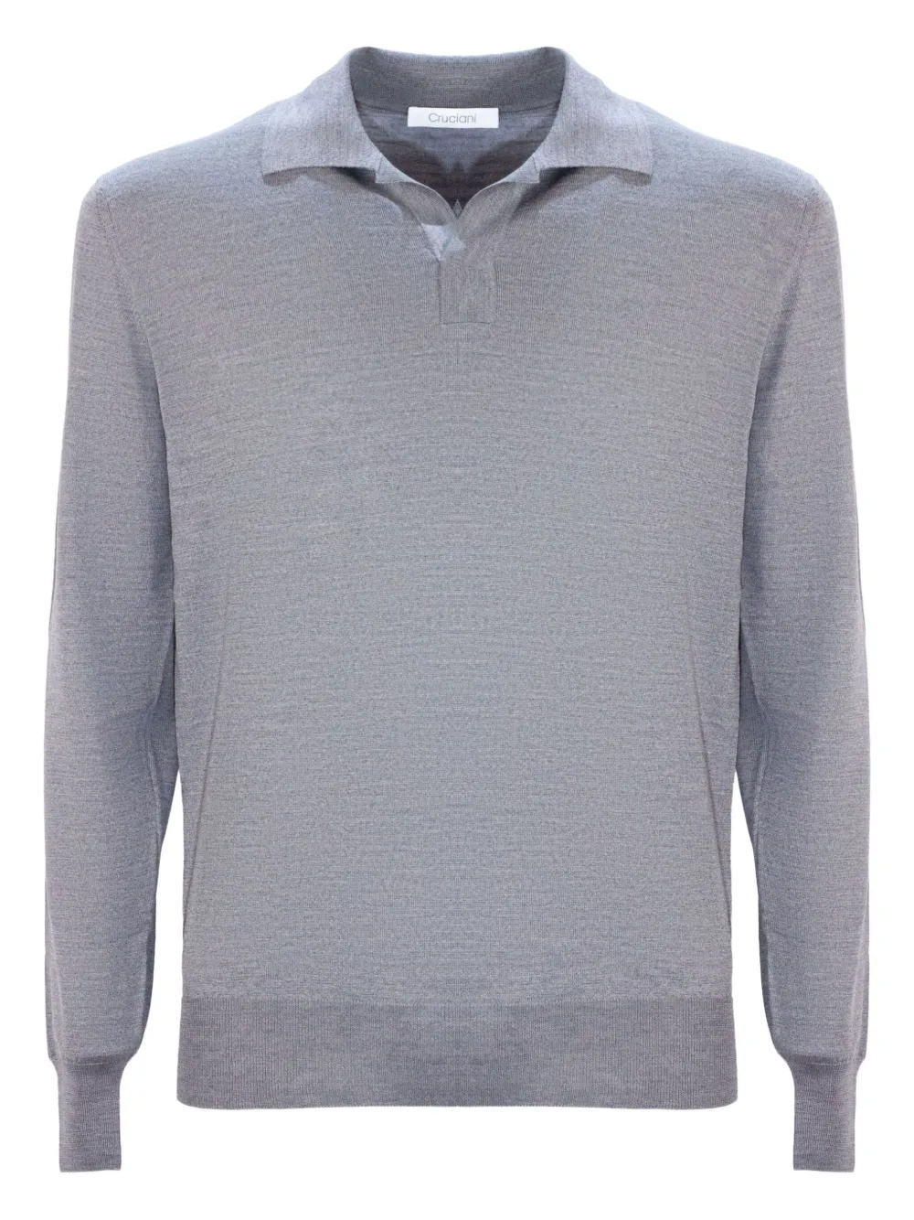 Пуловер-поло с длинными рукавами Cruciani, серый
Пуловер-поло с длинными рукавами Cruciani, серый