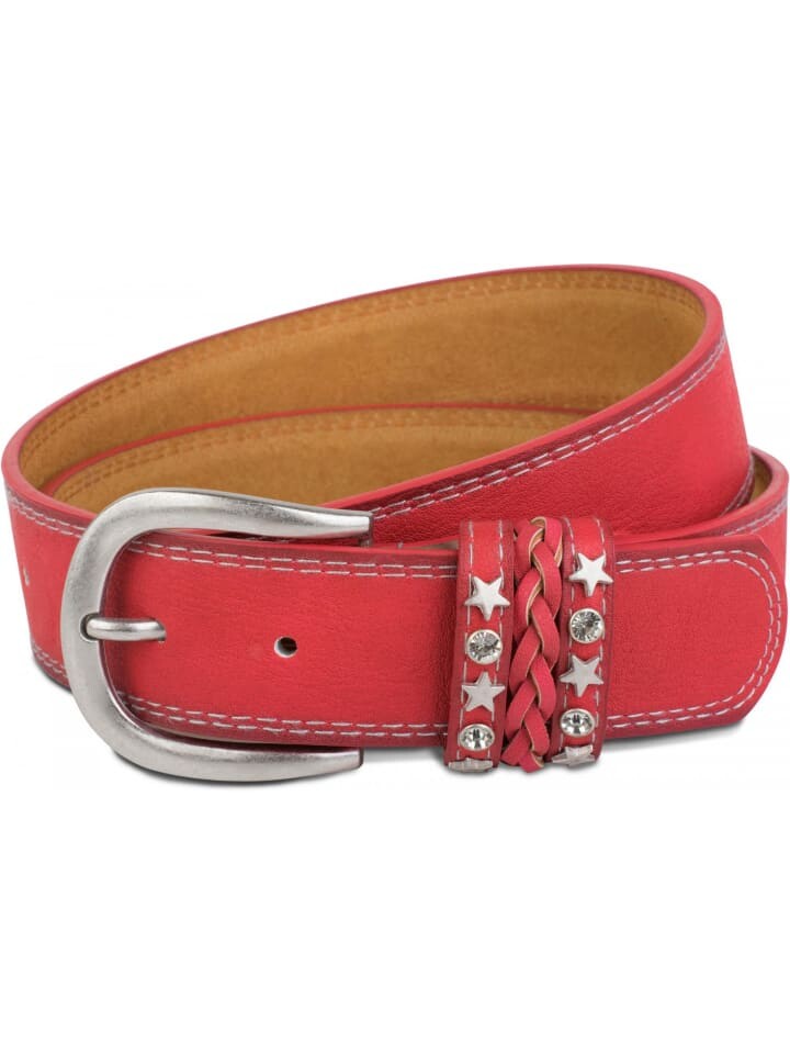 Ремень styleBREAKER, красный
Ремень styleBREAKER, красный