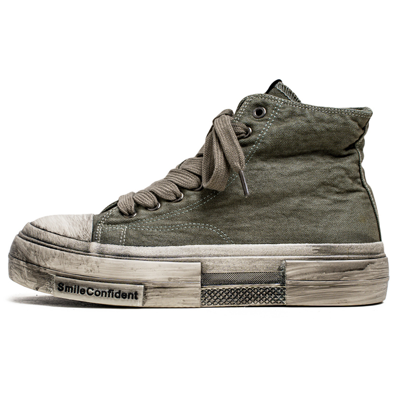 Mengsai Нескользящие легкие полувысокие кэжуал кеды мужские черные - армейский зеленый, цвет Army Green
Mengsai Нескользящие легкие полувысокие кэжуал кеды мужские черные - армейский зеленый, цвет Army Green