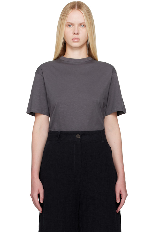 Круглая футболка Studio Nicholson, цвет thunder
Круглая футболка Studio Nicholson, цвет thunder