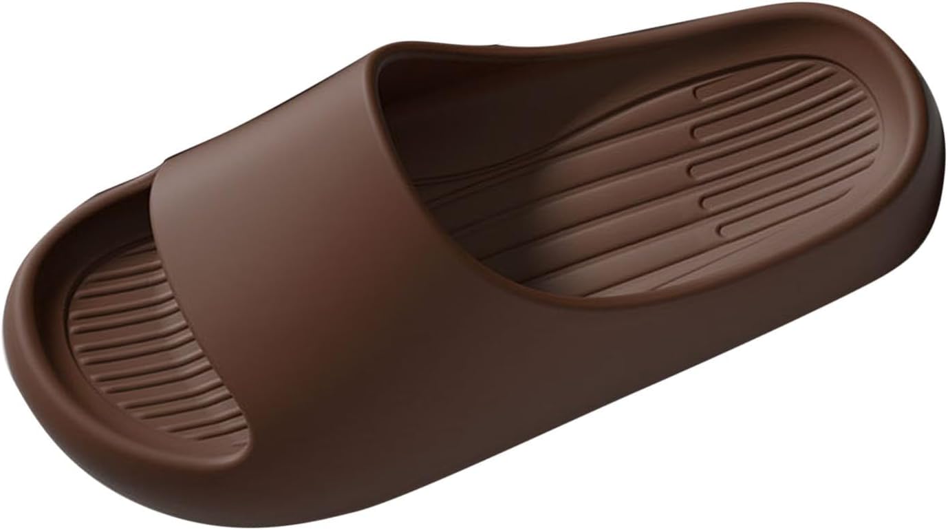 Домашние тапочки-подушечки для женщин и мужчин, однотонные, нескользящие, с толстой подошвой, сандалии для душа Txgmna, коричневый
Домашние тапочки-подушечки для женщин и мужчин, однотонные, нескользящие, с толстой подошвой, сандалии для душа Txgmna, коричневый