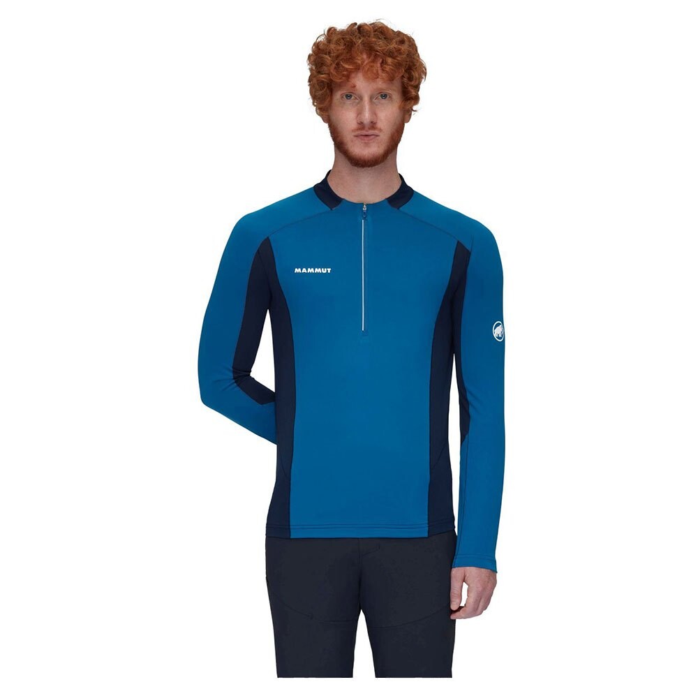 Футболка с длинным рукавом Mammut Aenergy FL Zip, синий
Футболка с длинным рукавом Mammut Aenergy FL Zip, синий