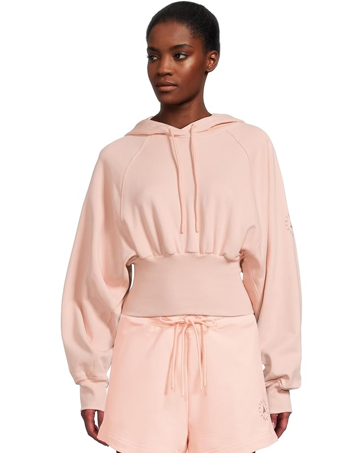 Худи adidas by Stella McCartney Cropped Hoodie JJ4161, цвет Vapour Pink 
Худи adidas by Stella McCartney Cropped Hoodie JJ4161, цвет Vapour Pink