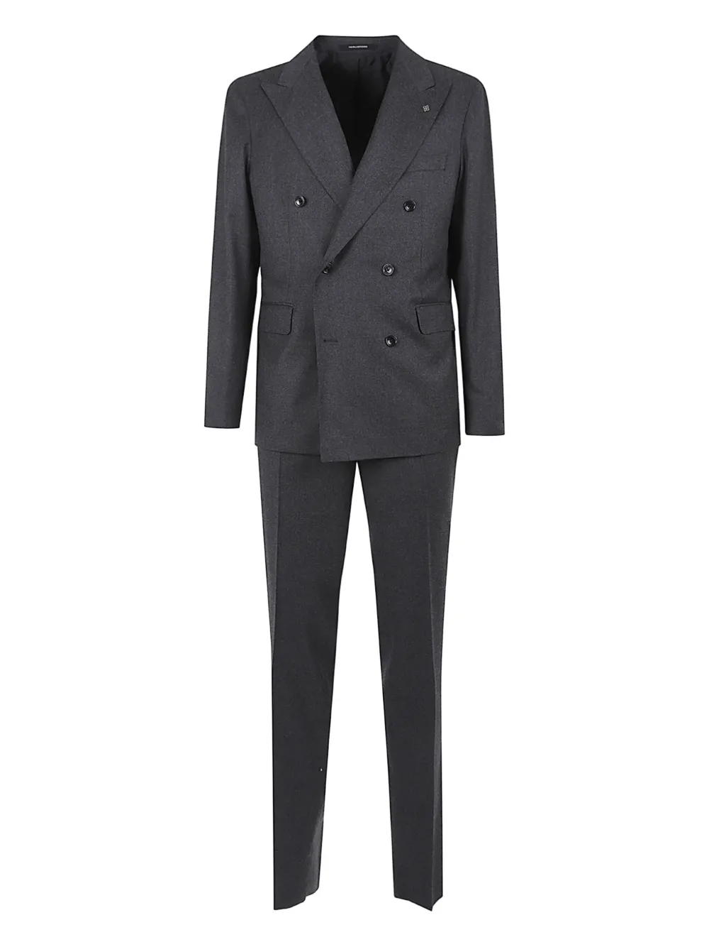 Костюм с двубортным пиджаком Tagliatore, серый
Костюм с двубортным пиджаком Tagliatore, серый