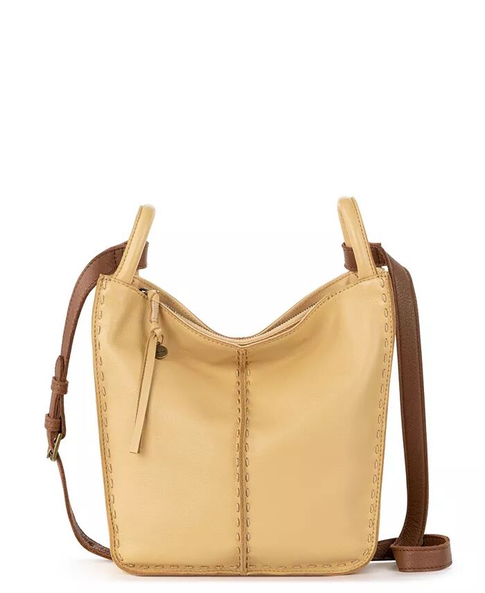 Кожаная сумка через плечо Los Feliz среднего размера The Sak, желтый 
Кожаная сумка через плечо Los Feliz среднего размера The Sak, желтый