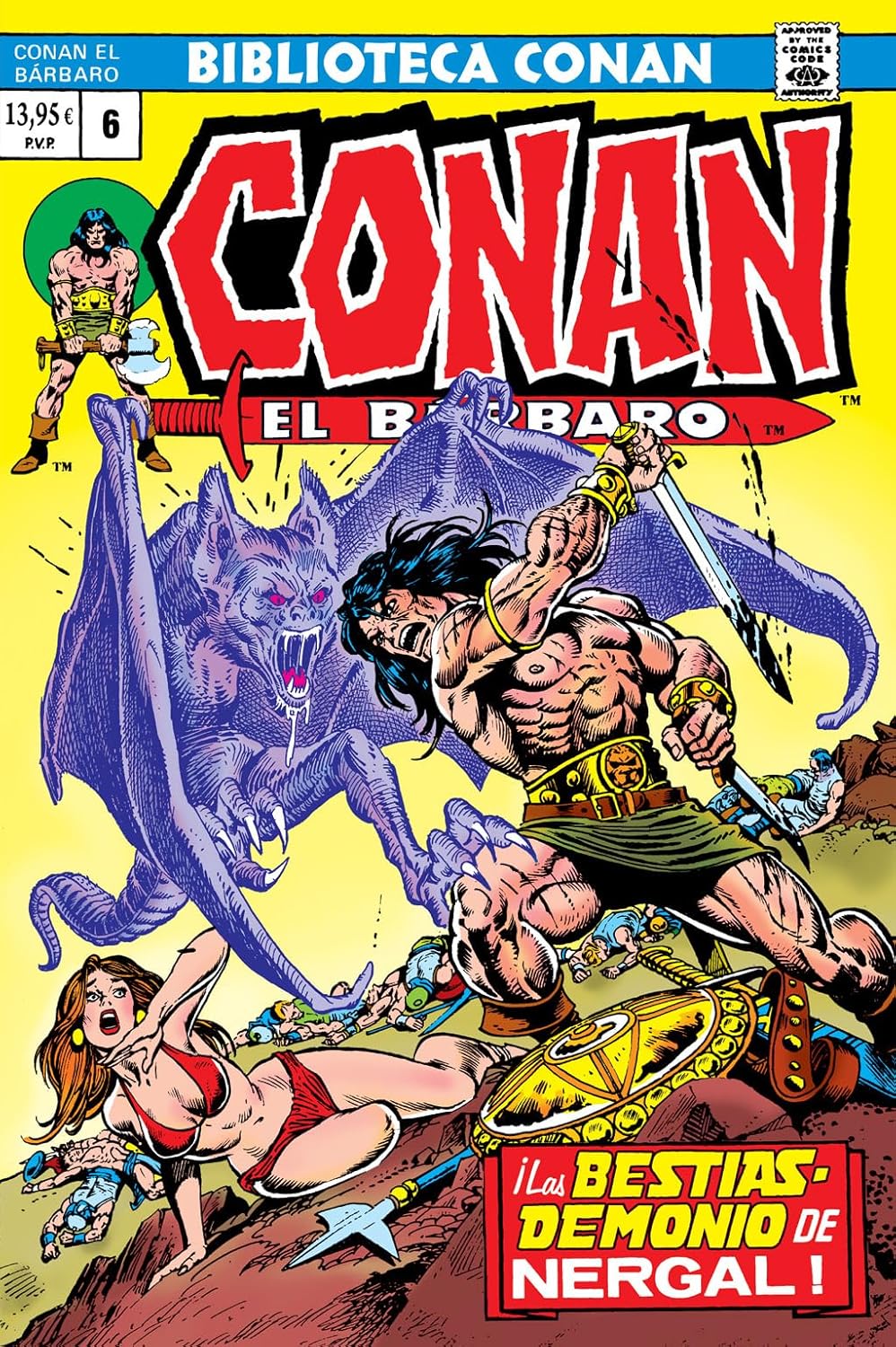 Biblioteca conan el bárbaro 6. 1973-74: conan the barbarian 29-34 usa (PANINI ESPAÑA S.A.)
Biblioteca conan el bárbaro 6. 1973-74: conan the barbarian 29-34 usa (PANINI ESPAÑA S.A.)