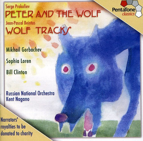 CD диск Prokofiev / Loren / Clinton / Gorbachev / Nagano: Peter & the Wolf: Wolf Tracks
CD диск Prokofiev / Loren / Clinton / Gorbachev / Nagano: Peter & the Wolf: Wolf Tracks