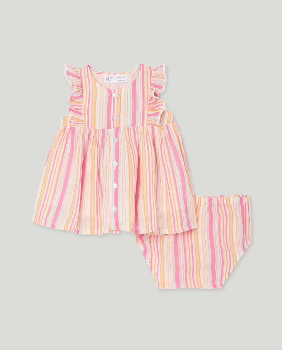 Детское платье без рукавов с рюшами и принтом для девочки Baby El Corte Inglés, розовый
Детское платье без рукавов с рюшами и принтом для девочки Baby El Corte Inglés, розовый