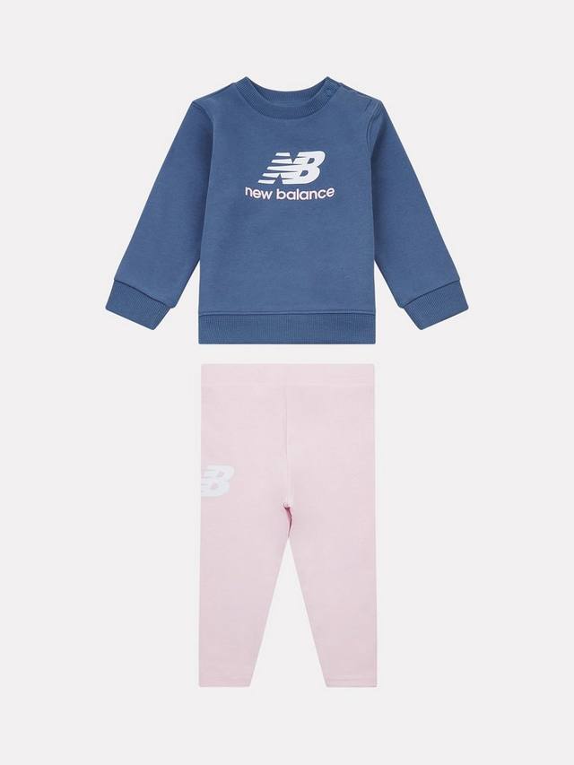 Детский комплект с логотипом: топ с круглым вырезом и леггинсы New Balance, Light Raspberry
Детский комплект с логотипом: топ с круглым вырезом и леггинсы New Balance, Light Raspberry