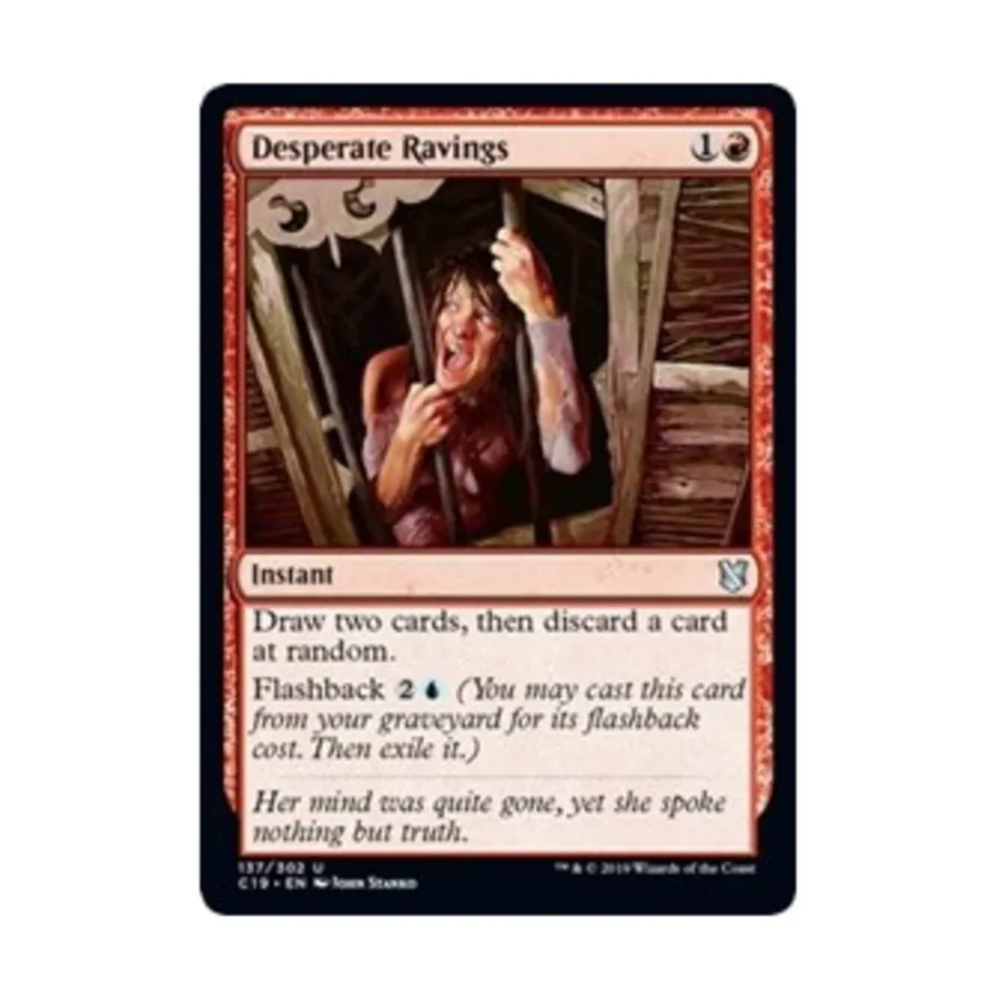 CCG Отчаянный бред (U), MTG - Commander 2019
CCG Отчаянный бред (U), MTG - Commander 2019