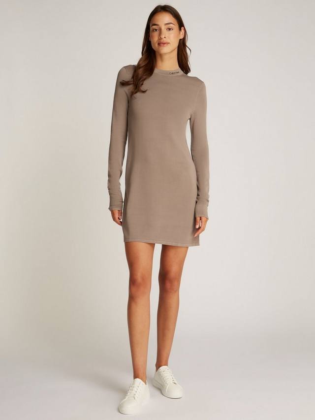 Тонкое мини-платье-джемпер Calvin Klein, цвет Taupe Grey
Тонкое мини-платье-джемпер Calvin Klein, цвет Taupe Grey