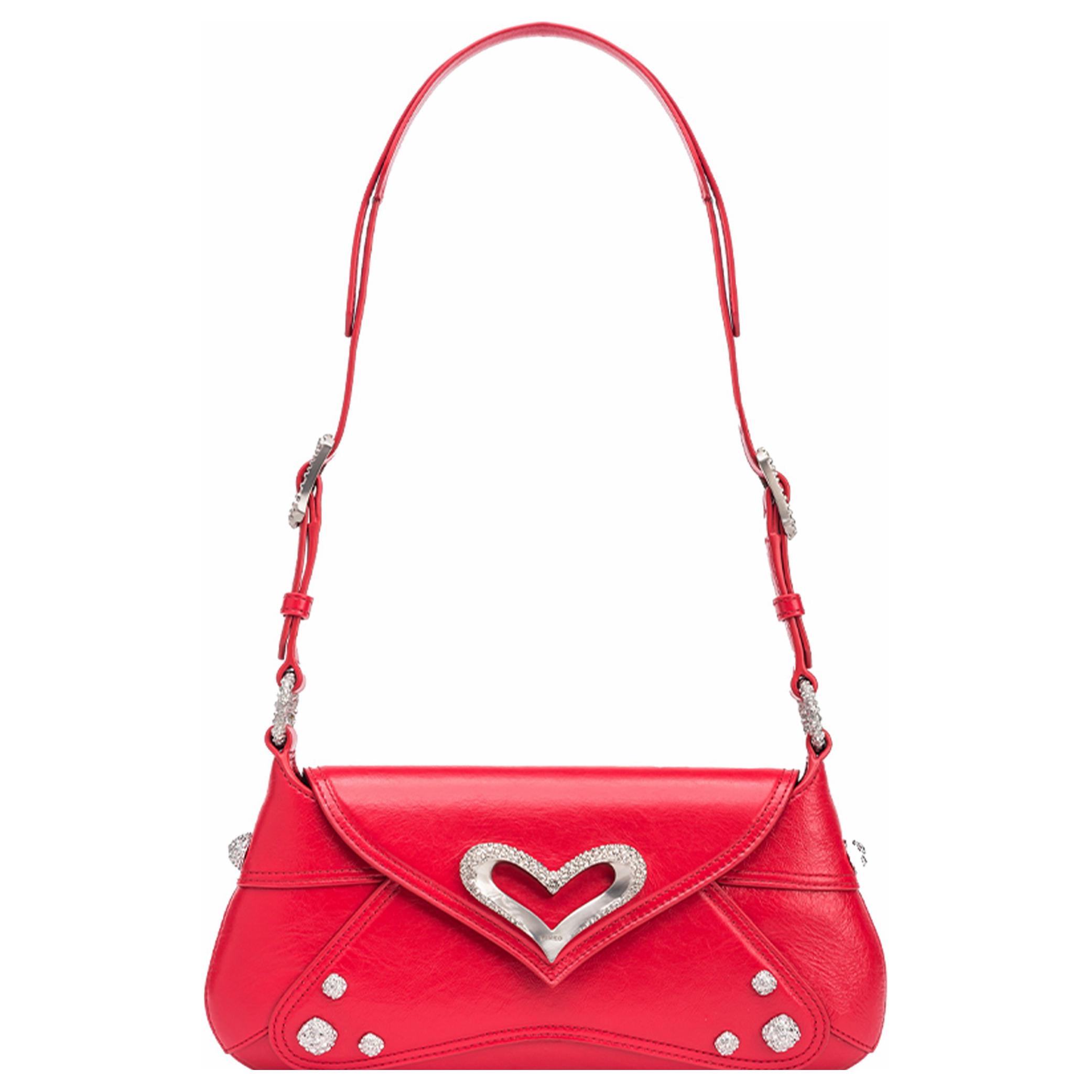 PINKO Красная женская сумка через плечо из коровьей кожи
PINKO Красная женская сумка через плечо из коровьей кожи