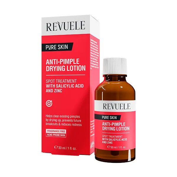 Локализованное лечение Anti-Pimple Drying Lotion Revuele, 30 ml
Локализованное лечение Anti-Pimple Drying Lotion Revuele, 30 ml