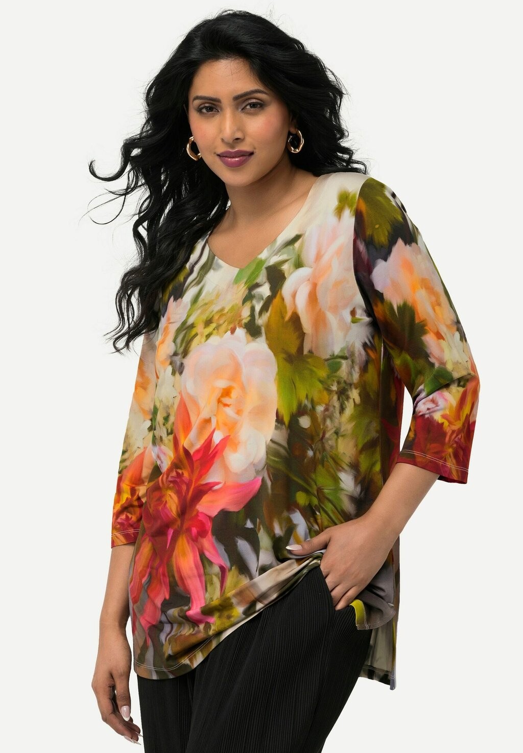 Топ с длинными рукавами FLORAL 3/4 SLEEVE SWEETHEART NECKLINE Ulla Popken, белый
Топ с длинными рукавами FLORAL 3/4 SLEEVE SWEETHEART NECKLINE Ulla Popken, белый