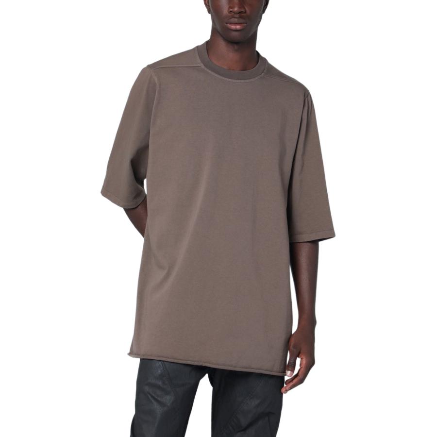 Хлопковая футболка Rick Owens, серый
Хлопковая футболка Rick Owens, серый