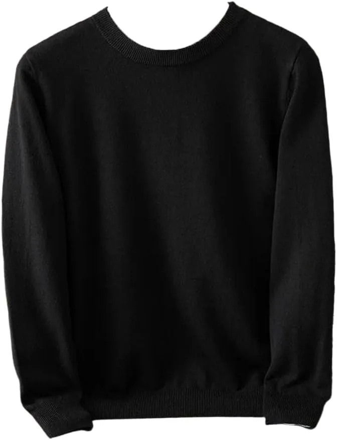 Мужской свитер из мериносовой шерсти с длинным рукавом и круглым вырезом HEYDHSDC
Мужской свитер из мериносовой шерсти с длинным рукавом и круглым вырезом HEYDHSDC