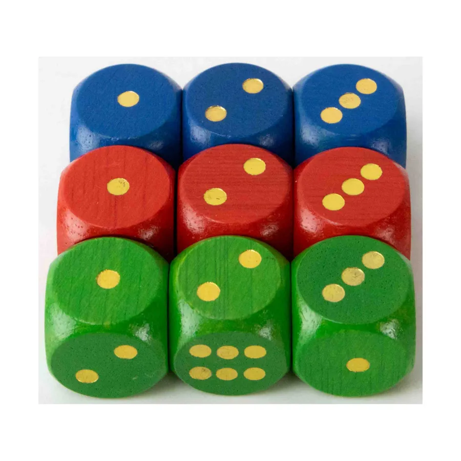 d6 Дерево – Ассорти с золотом (с крапинками) (9), Dice - Wood (Koplow)
d6 Дерево – Ассорти с золотом (с крапинками) (9), Dice - Wood (Koplow)