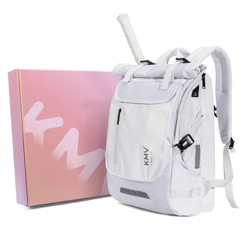 KMV Полиэстеровый рюкзак унисекс бело-черный
KMV Полиэстеровый рюкзак унисекс бело-черный