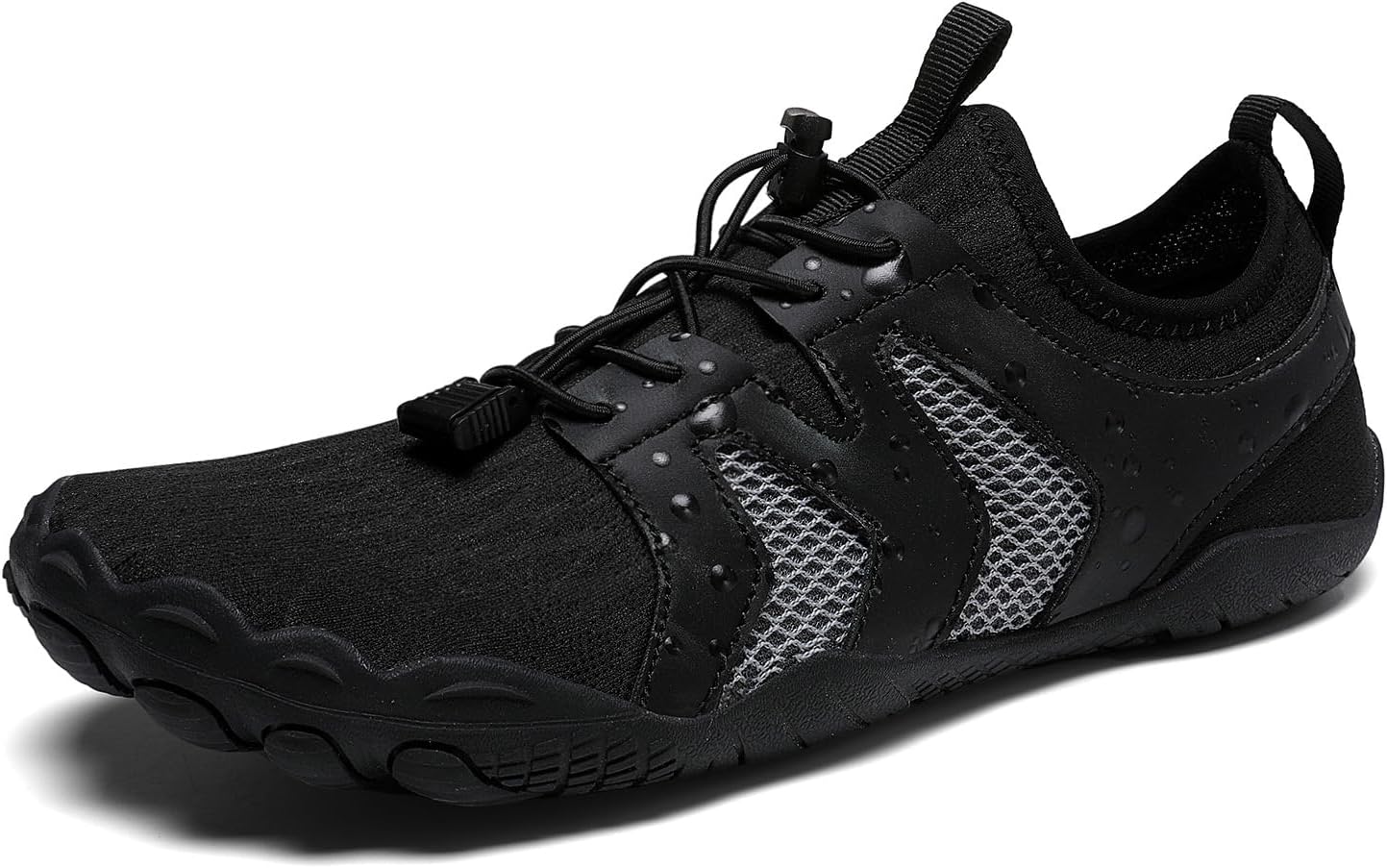 Мужские водные кроссовки для походов по пляжу, быстро сохнущие босоножки для плавания, серфинга, трейлового бега, нескользящие обувь с дренажем - легкая спортивная обувь для улицы и тренажерного зала Qacksv, черный
Мужские водные кроссовки для походов по пляжу, быстро сохнущие босоножки для плавания, серфинга, трейлового бега, нескользящие обувь с дренажем - легкая спортивная обувь для улицы и тренажерного зала Qacksv, черный