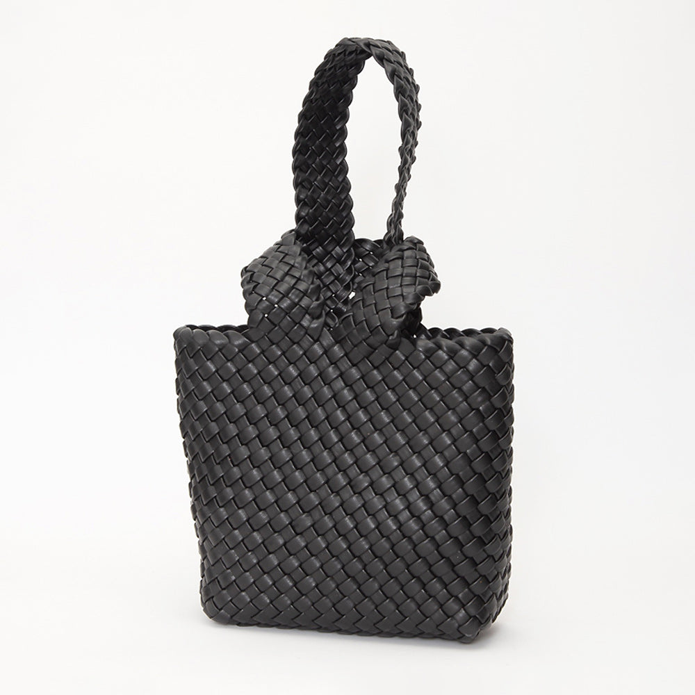 Искусственная кожа Сумка с плетеной корзиночной ручкой FASHNZFAB, черный
Искусственная кожа Сумка с плетеной корзиночной ручкой FASHNZFAB, черный