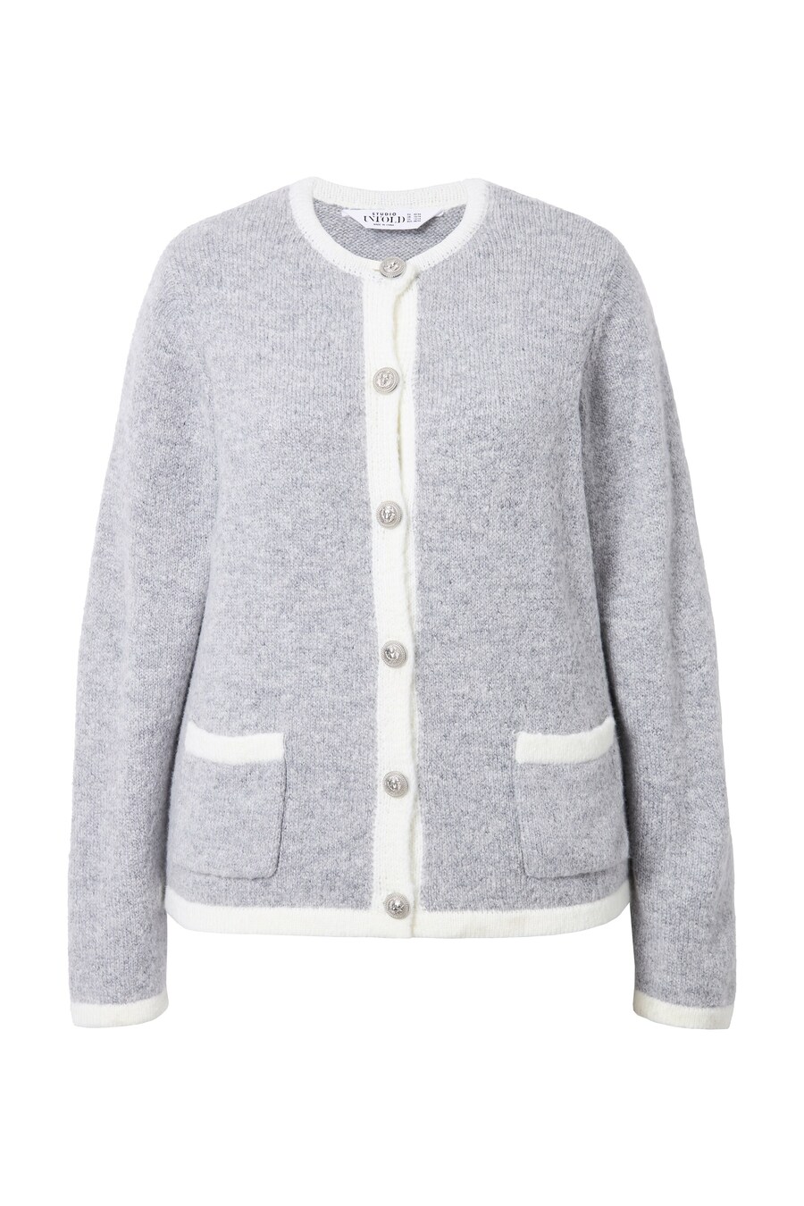Вязаный кардиган Studio Untold, светло-серый
Вязаный кардиган Studio Untold, светло-серый