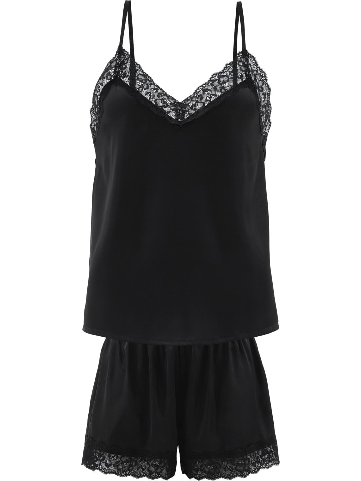 Erwin Müller Атласные короткие шорты черного цвета
Erwin Müller Атласные короткие шорты черного цвета