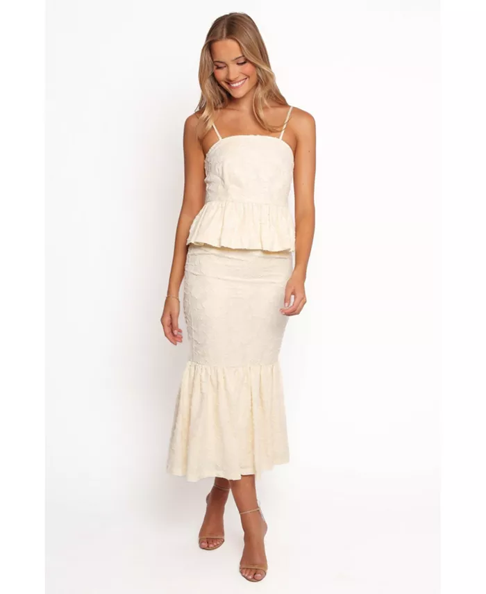 Женский комплект с юбкой Xami Petal and Pup, желтый
Женский комплект с юбкой Xami Petal and Pup, желтый