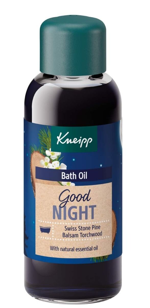 Масло для ванн Kneipp Good Night Szwajcarska Pinia i Amyris, 100 мл
Масло для ванн Kneipp Good Night Szwajcarska Pinia i Amyris, 100 мл