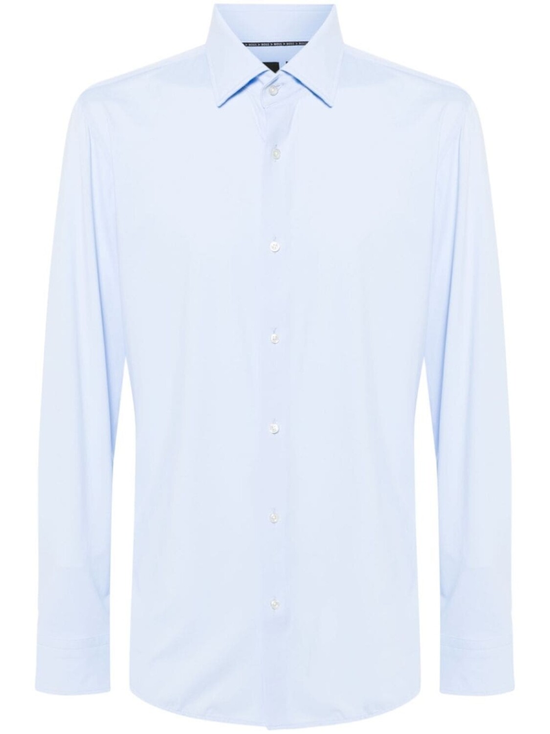 BOSS рубашка из джерси с отложным воротником, синий
BOSS рубашка из джерси с отложным воротником, синий