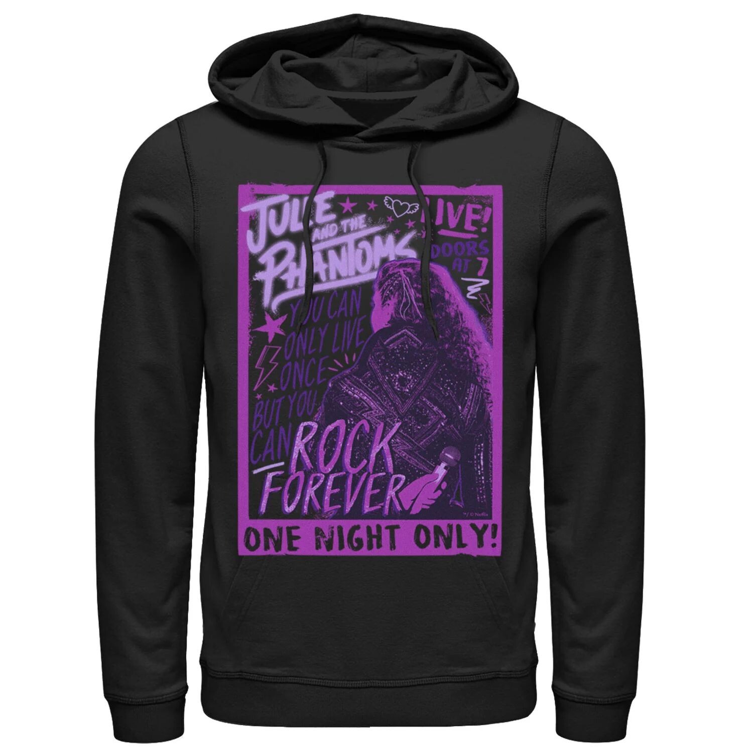 Мужская толстовка с плакатом «Джули и призраки одной ночи» Licensed Character
Мужская толстовка с плакатом «Джули и призраки одной ночи» Licensed Character